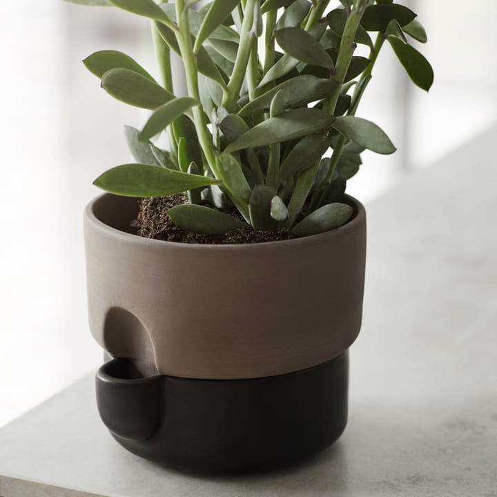 오아시스 자동 급수 화분 스몰 Ø15 cm, Black Northern | 노던