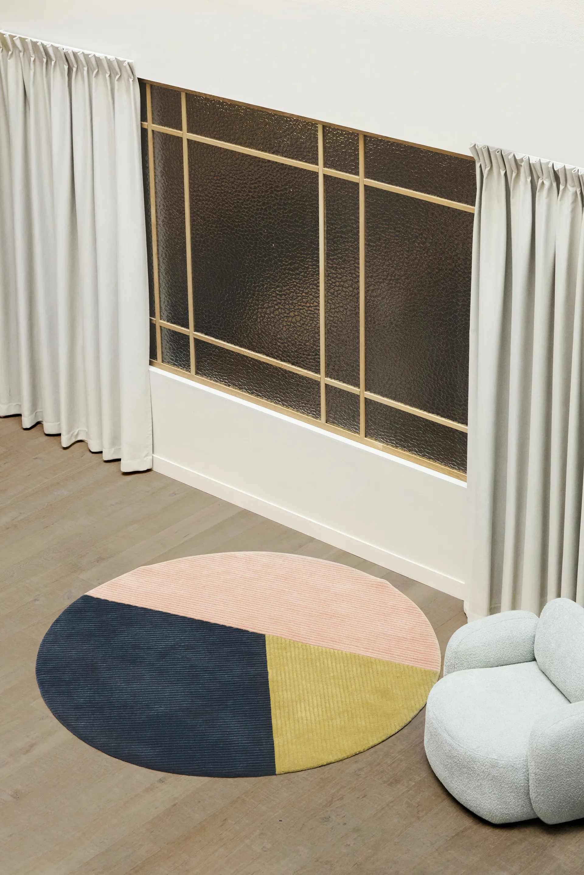 로우 러그 라운드  Ø200 cm, Trio Northern | 노던