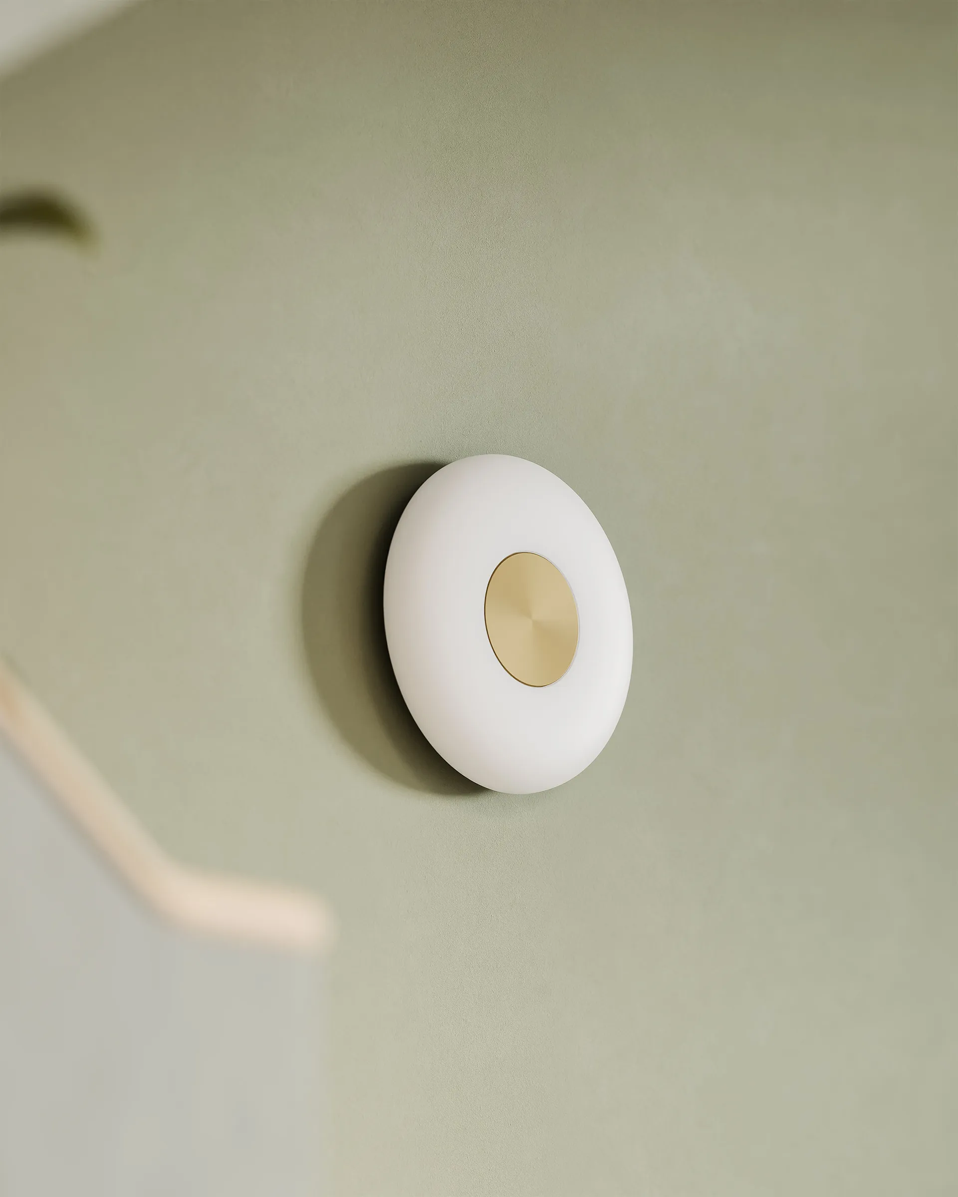 글린트 벽 조명 Ø25 cm, Opal glass white Northern | 노던