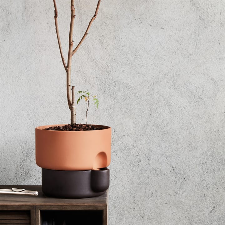 오아시스 자동 급수 화분 라지 Ø27.5 cm, darkbrown Northern | 노던