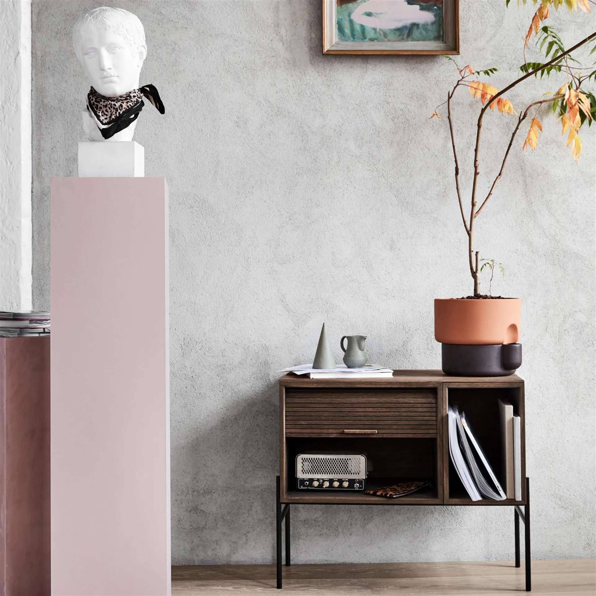 오아시스 자동 급수 화분 라지 Ø27.5 cm, darkbrown Northern | 노던