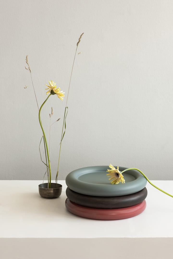 옵저브 트레이 Ø32 cm, Dusty green Northern | 노던