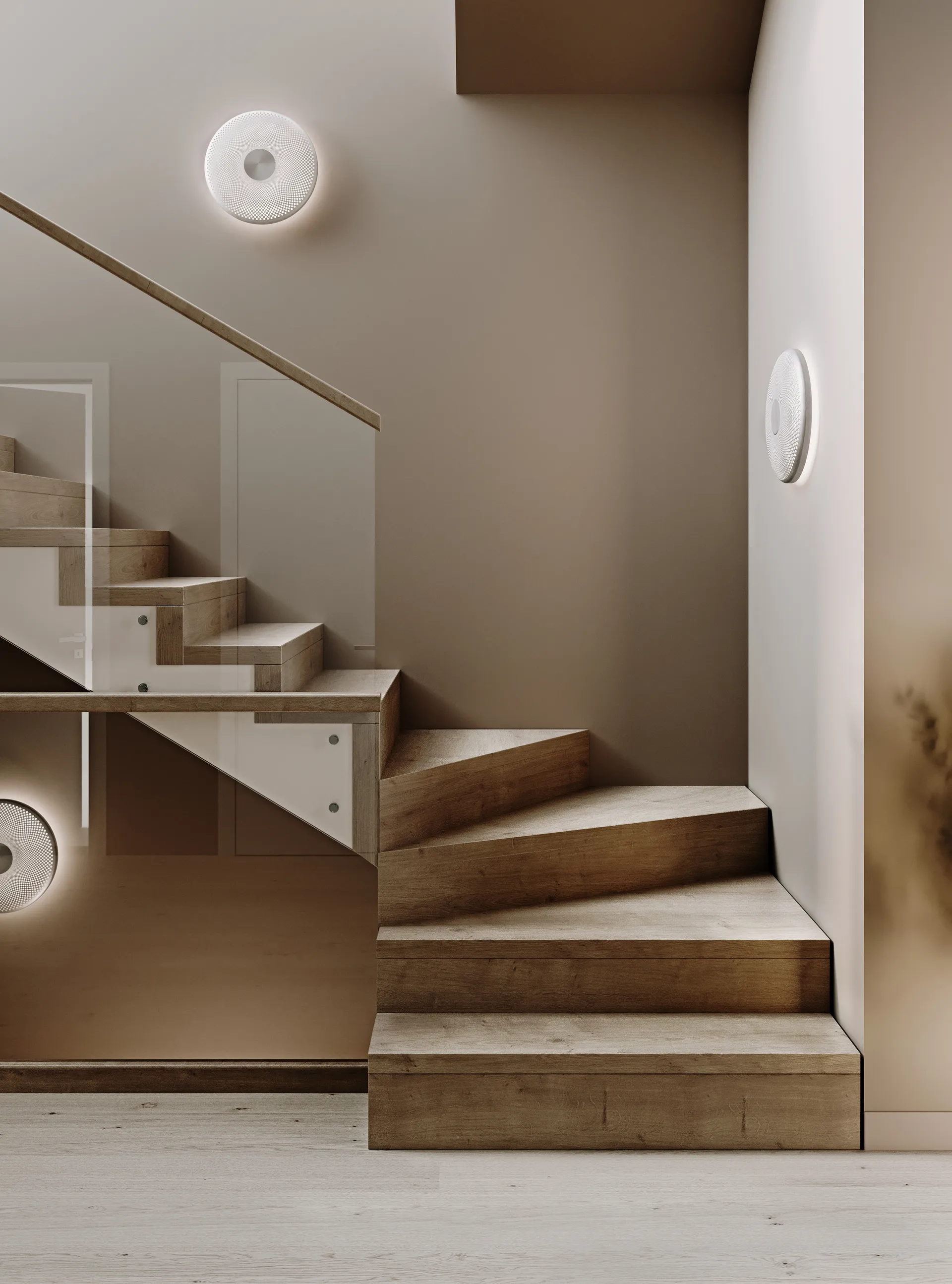 글린트 벽 조명 Ø36 cm, White Northern | 노던