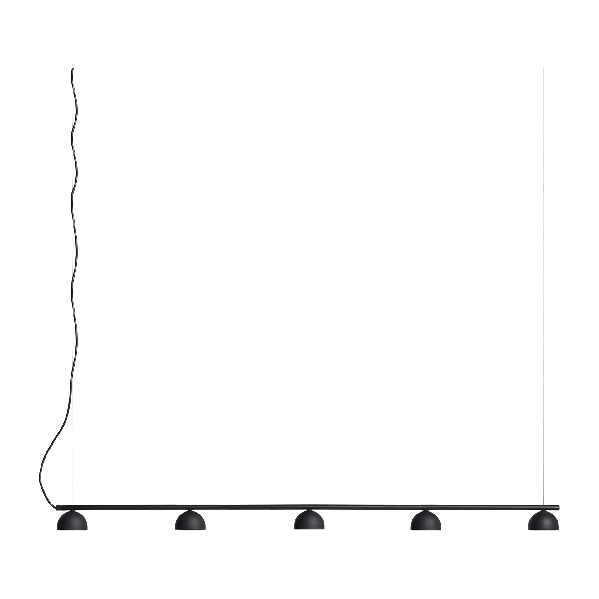 블러쉬 레일 5 펜던트 조명, matt black Northern | 노던