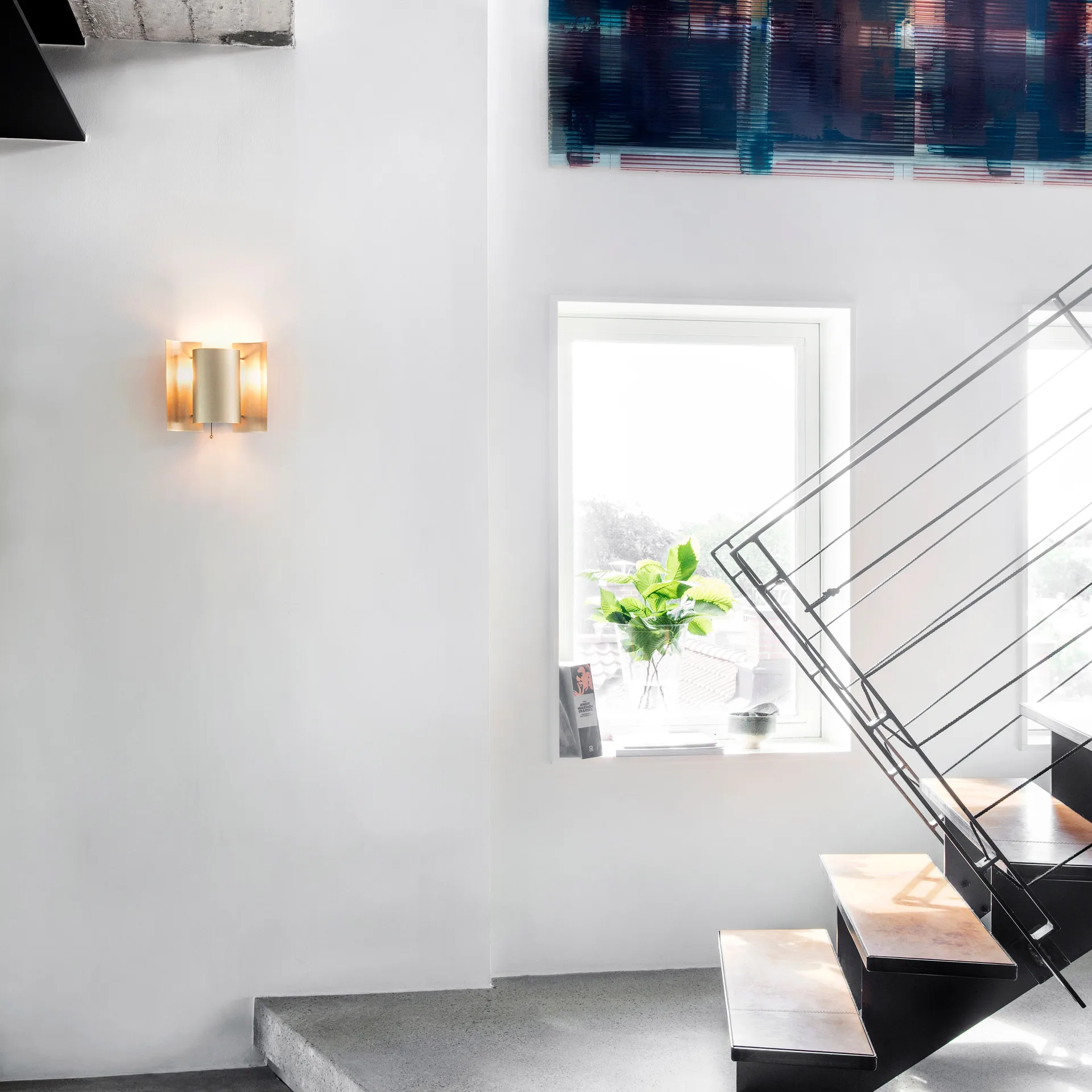 버터플라이 벽 조명, brass Northern | 노던