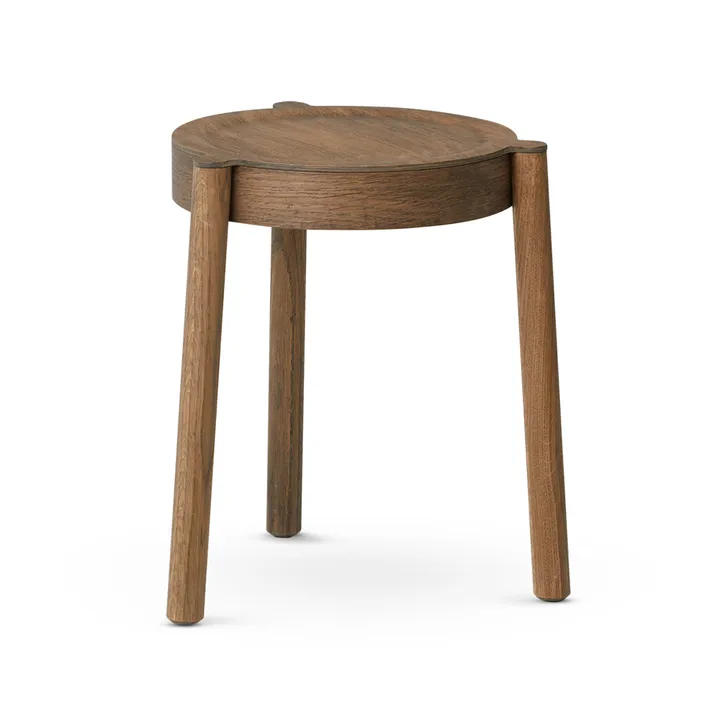 팔 라운드 스툴 - Smoked oak, Ø37x46 cm - Northern | 노던