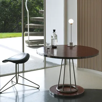 Snowball 플로어 조명 - Steel, white opal glass - Northern | 노던