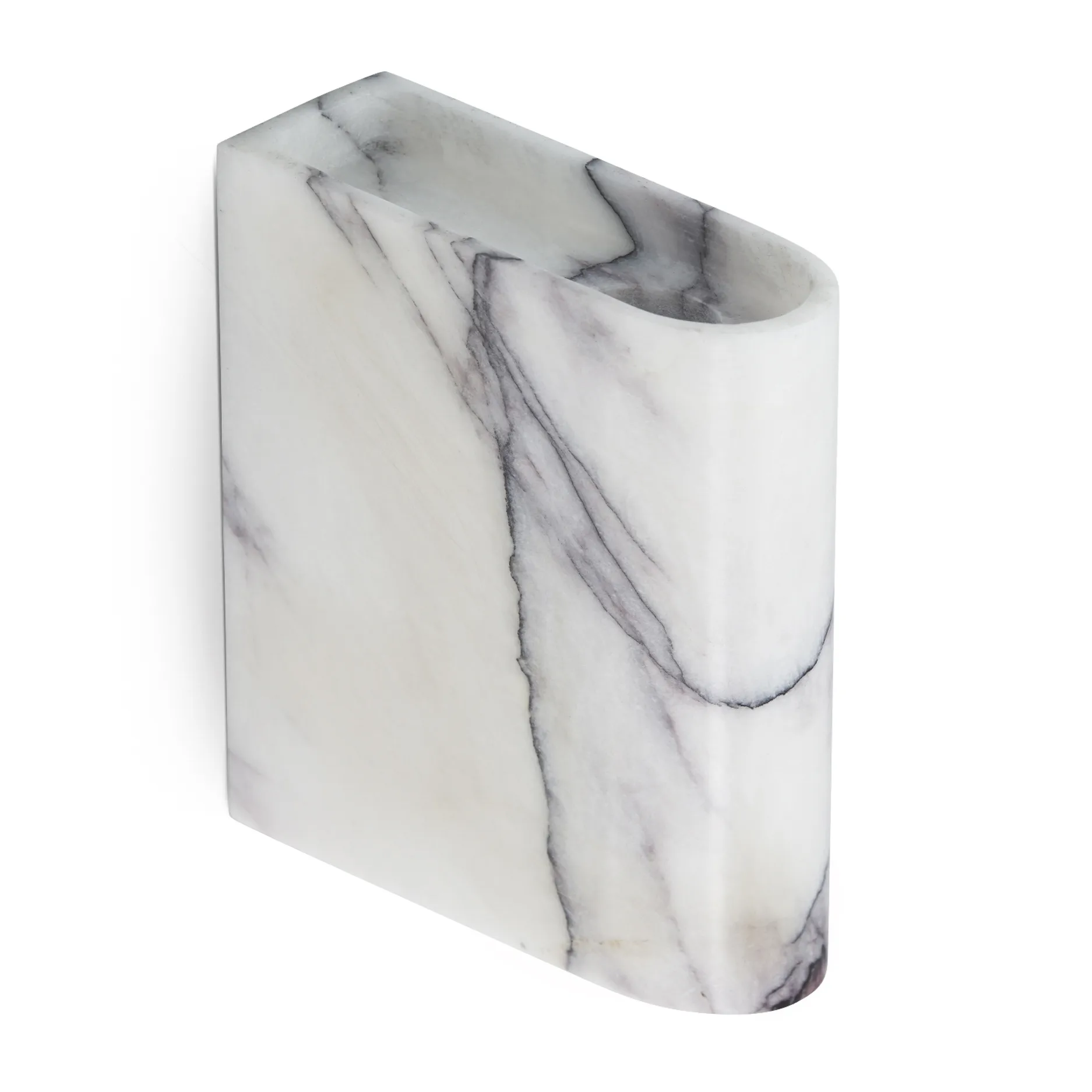 모놀리스 캔들홀더 vägg, Mixed white marble Northern | 노던