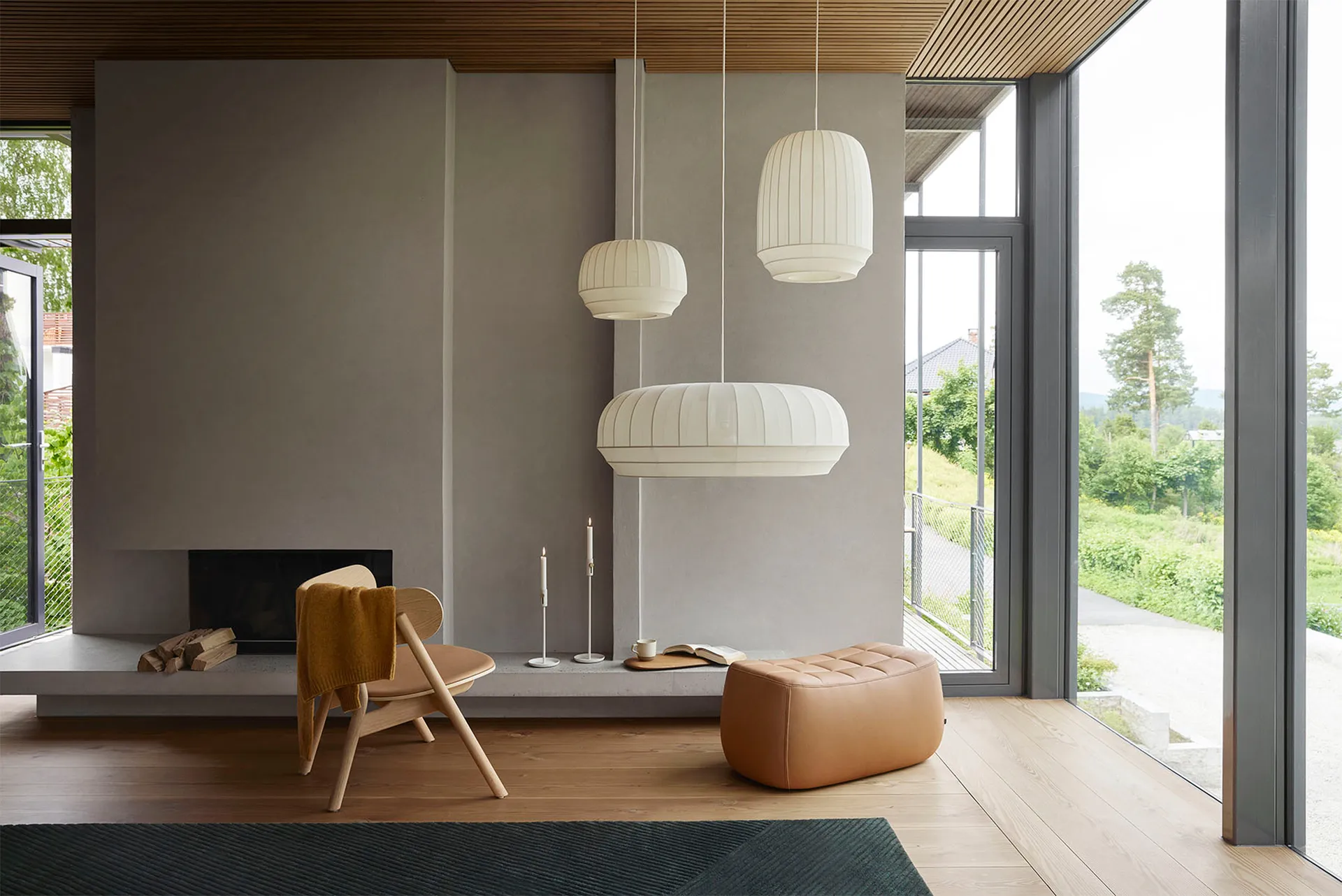 트래디션 펜던트 조명 톨, White Northern | 노던