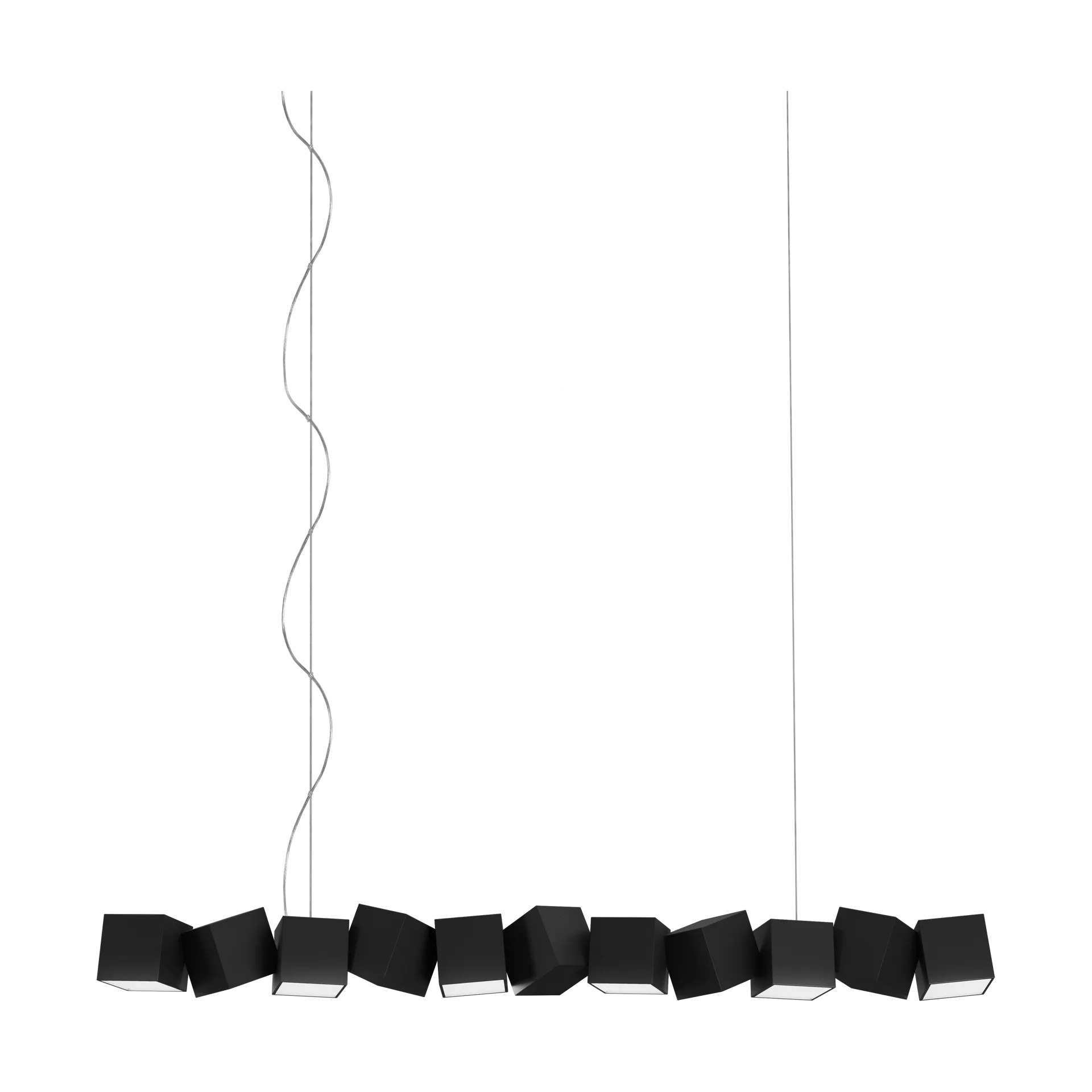 블록체인 시스템 11 펜던트 조명, Black Oblure | 오블러