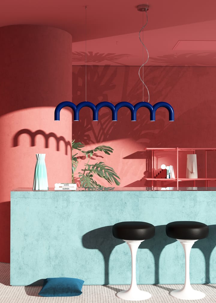 Arch 펜던트 125.6 cm, Blue Oblure | 오블러