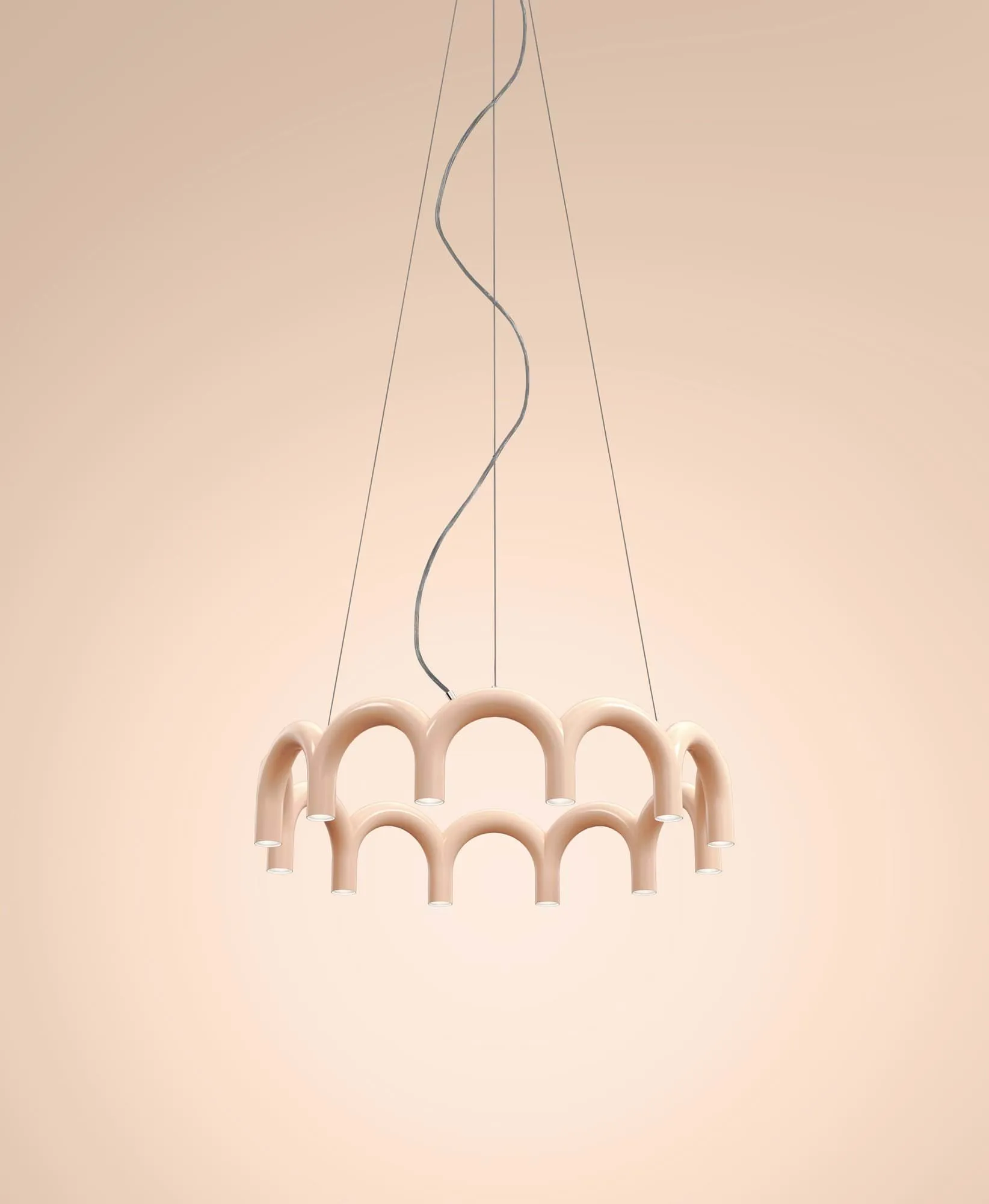 Arch 써클 펜던트 Ø76 cm, Nude, Ø98 cm Oblure | 오블러
