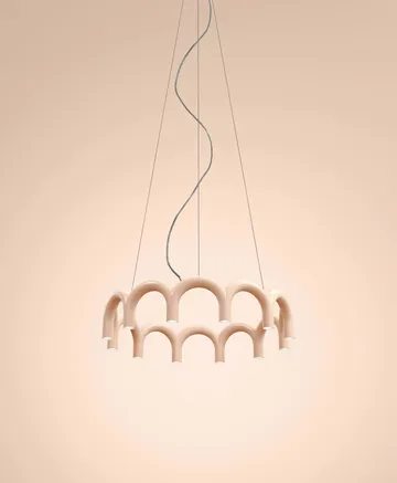 Arch 써클 펜던트 Ø76 cm - Nude, Ø98 cm - Oblure | 오블러