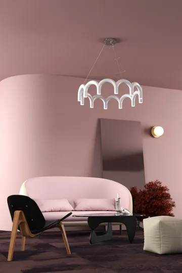 Arch 써클 펜던트 Ø76 cm - White, Ø98 cm - Oblure | 오블러