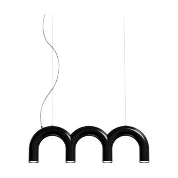 Arch 트리플 펜던트 조명 - Black, 65.6 cm - Oblure | 오블러