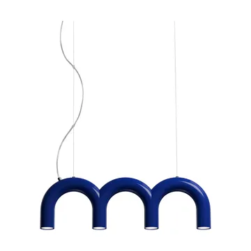 Arch 트리플 펜던트 조명 - Blue, 65.6 cm - Oblure | 오블러