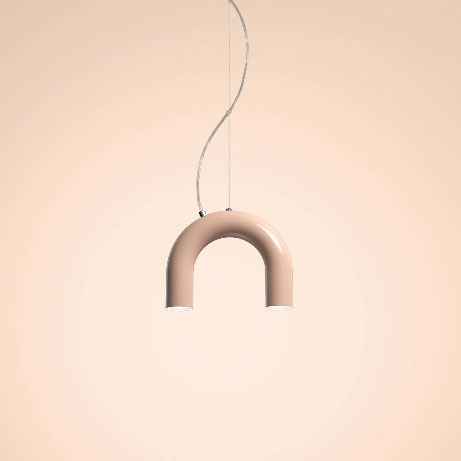 Arch 펜던트 조명 단등, Nude, 25.5 cm Oblure | 오블러