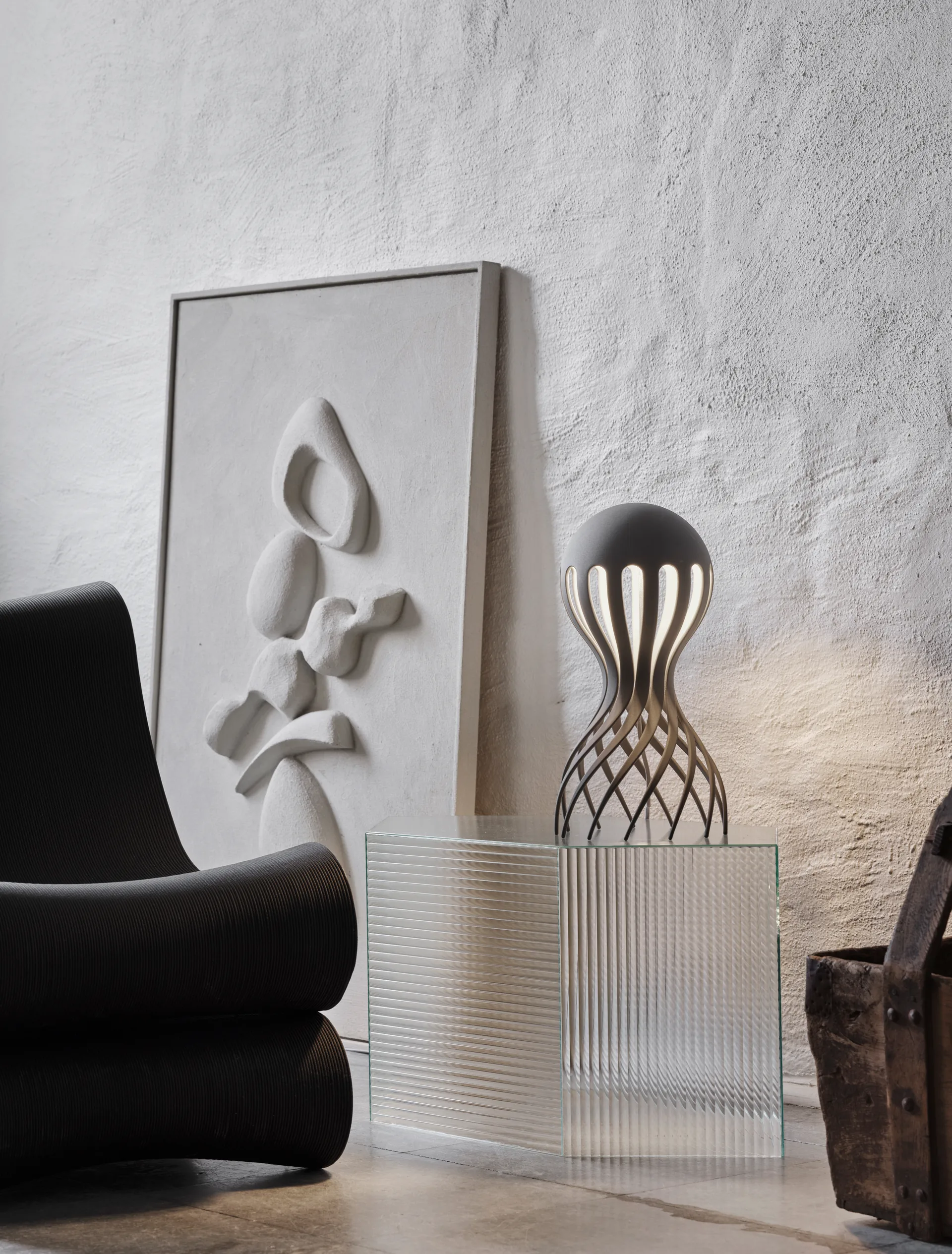 Cirrata 테이블 조명 44.4 cm, Grey Oblure | 오블러