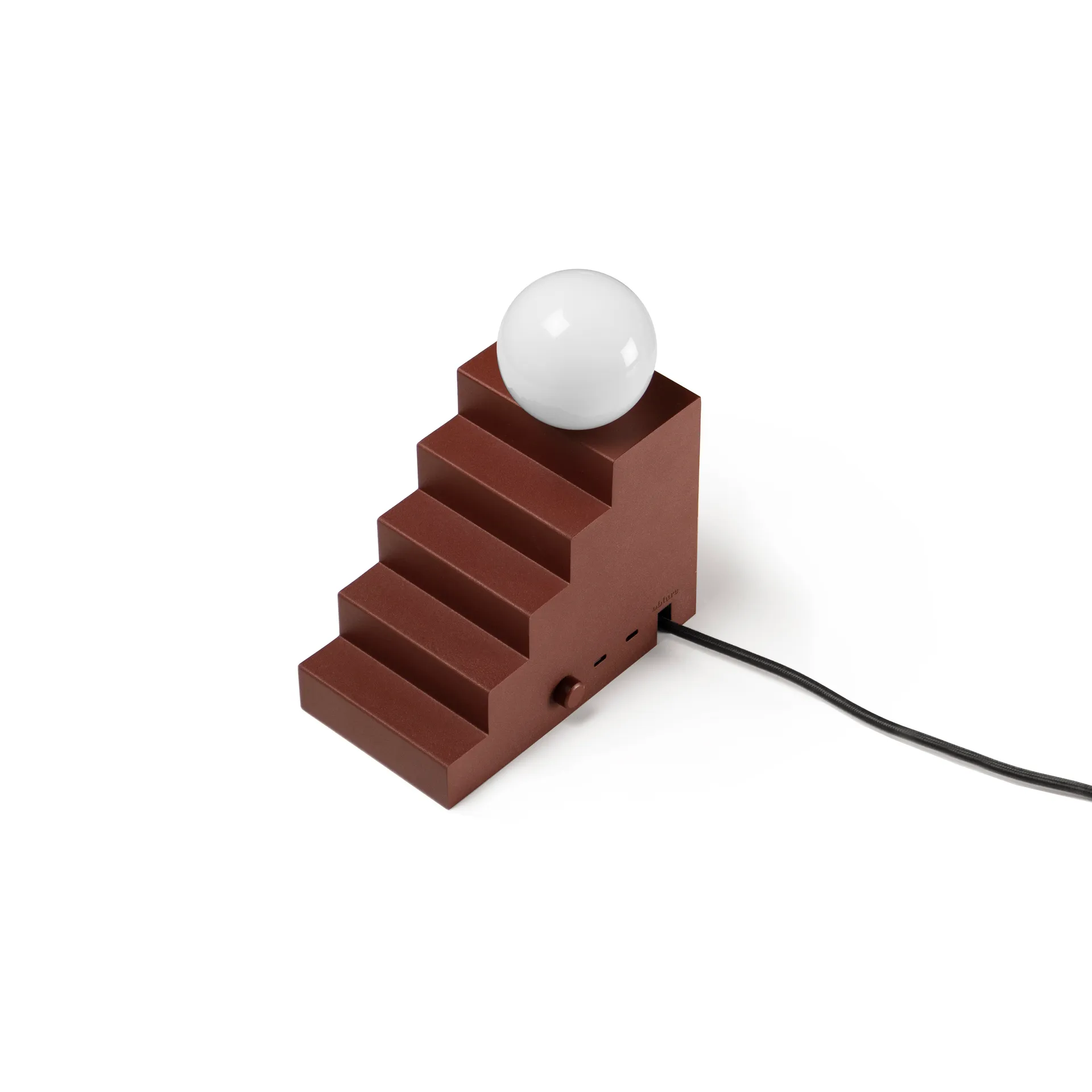 계단 테이블 조명, Deep red Oblure | 오블러
