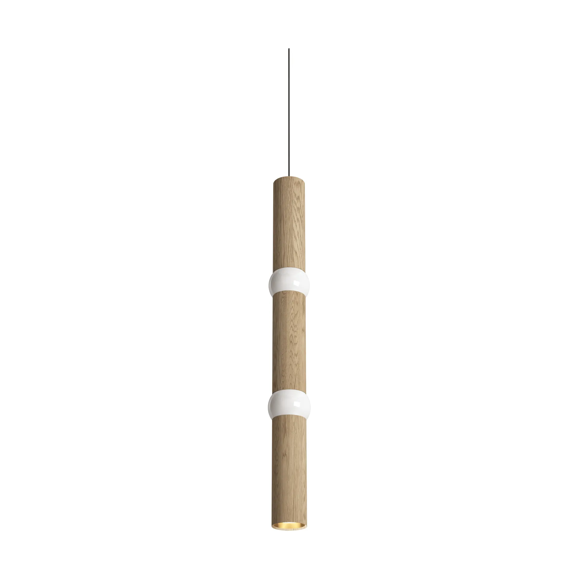 Lightbone 펜던트 조명, Large 83.6 cm, natural oak Oblure | 오블러
