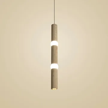 Lightbone 펜던트 조명 - Large 83.6 cm, natural oak - Oblure | 오블러