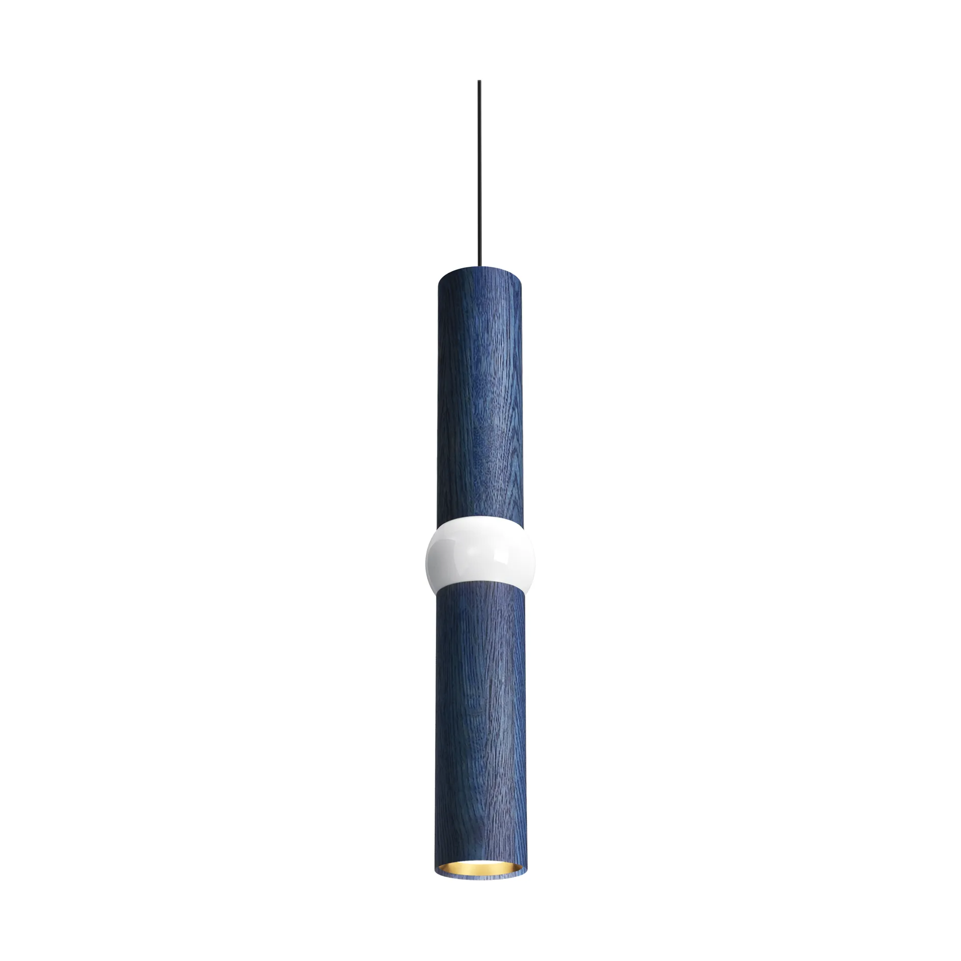 Lightbone 펜던트 조명, Medium 53.8 cm, blue oak Oblure | 오블러
