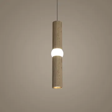 Lightbone 펜던트 조명 - Medium 53.8 cm, natural oak - Oblure | 오블러