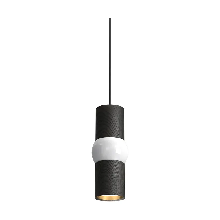 Lightbone 펜던트 조명 - Small 24 cm, black oak - Oblure | 오블러