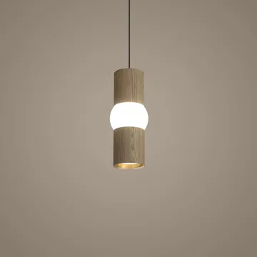 Lightbone 펜던트 조명 - Small 24 cm, natural oak - Oblure | 오블러