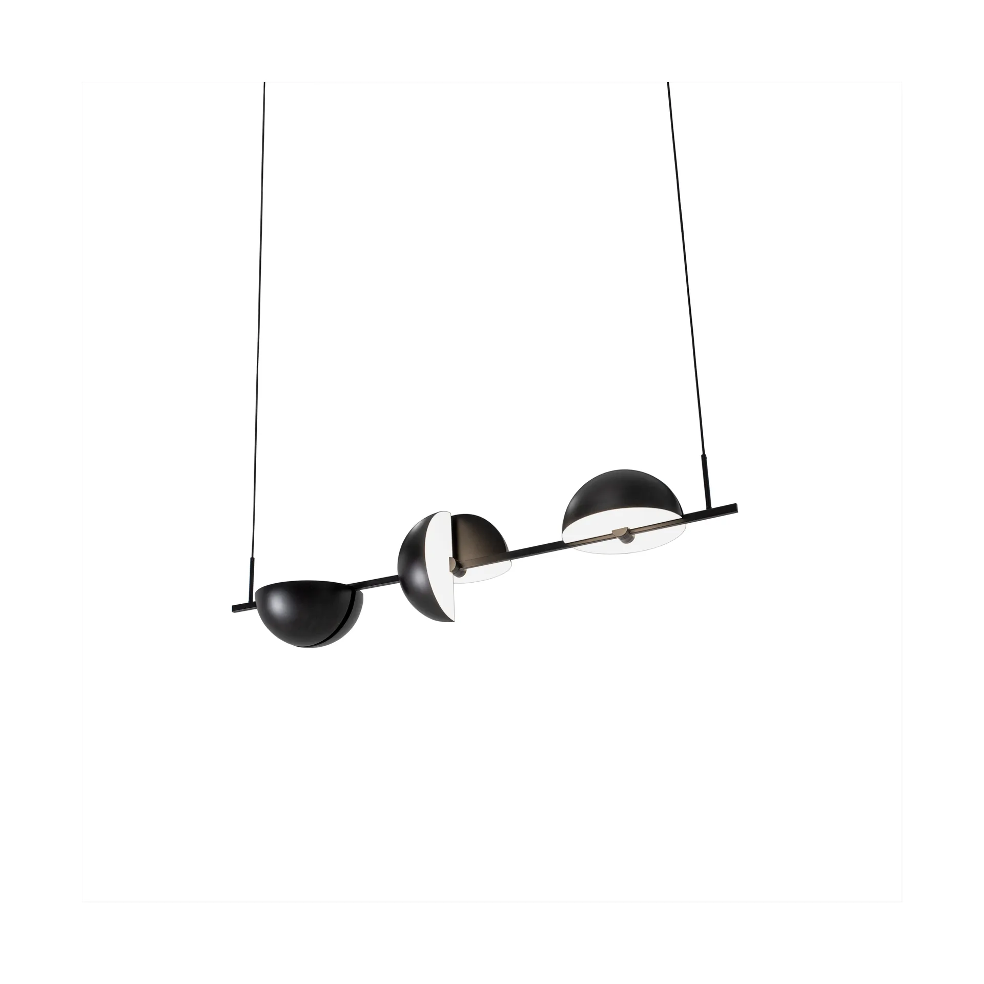 Trapeze triplet 펜던트 140 cm, Black Oblure | 오블러