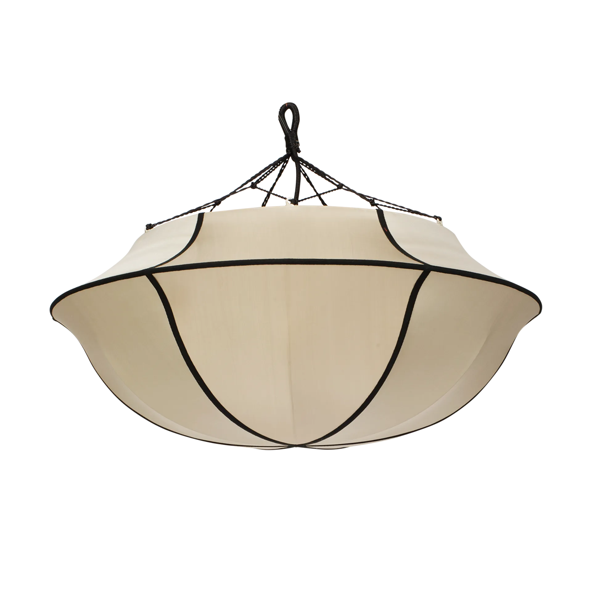 Indochina 클래식 Umbrella 전등갓, Kit-black Oi Soi Oi