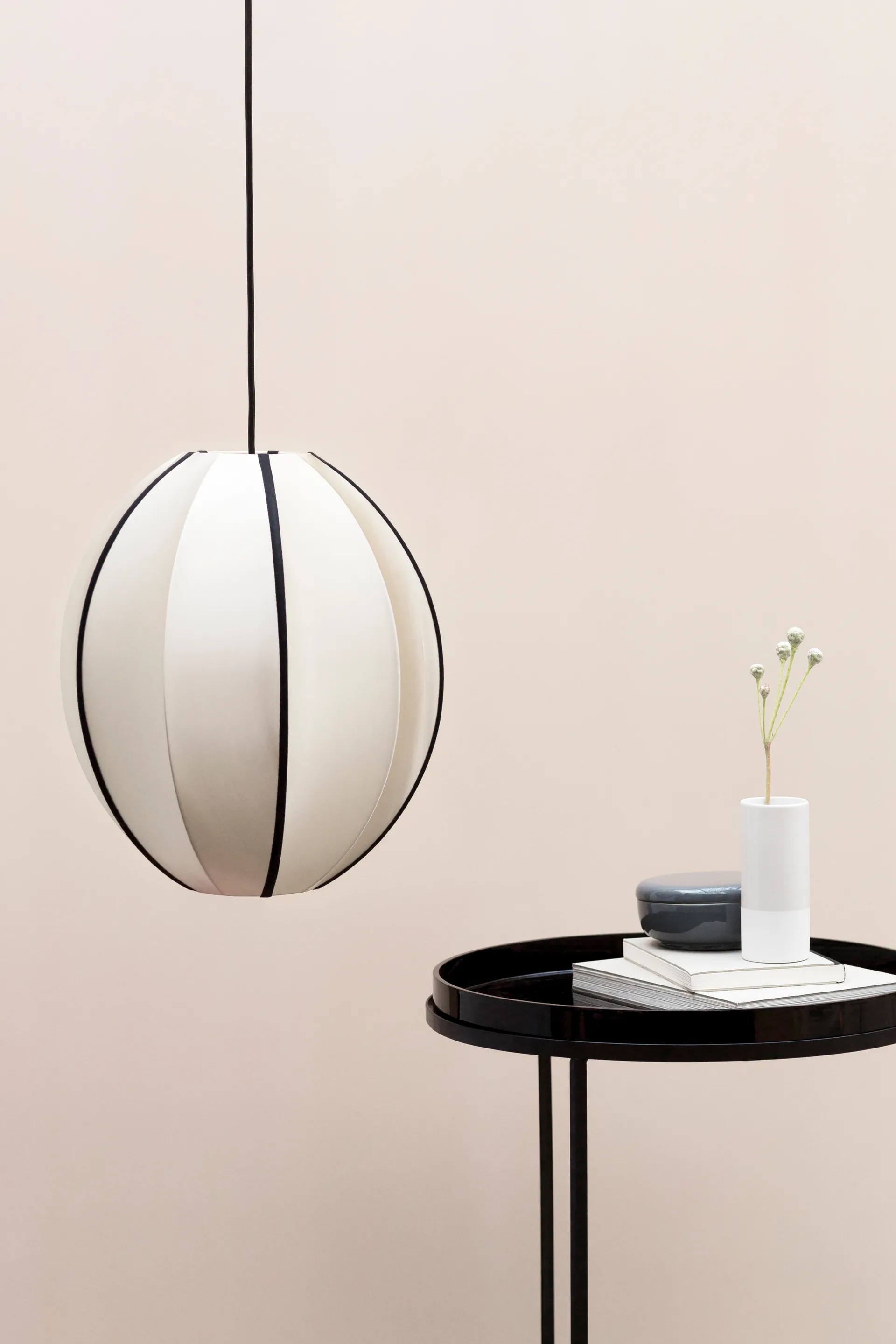 인도차이나 클래식 오벌 전등갓 S, Kit-black Oi Soi Oi