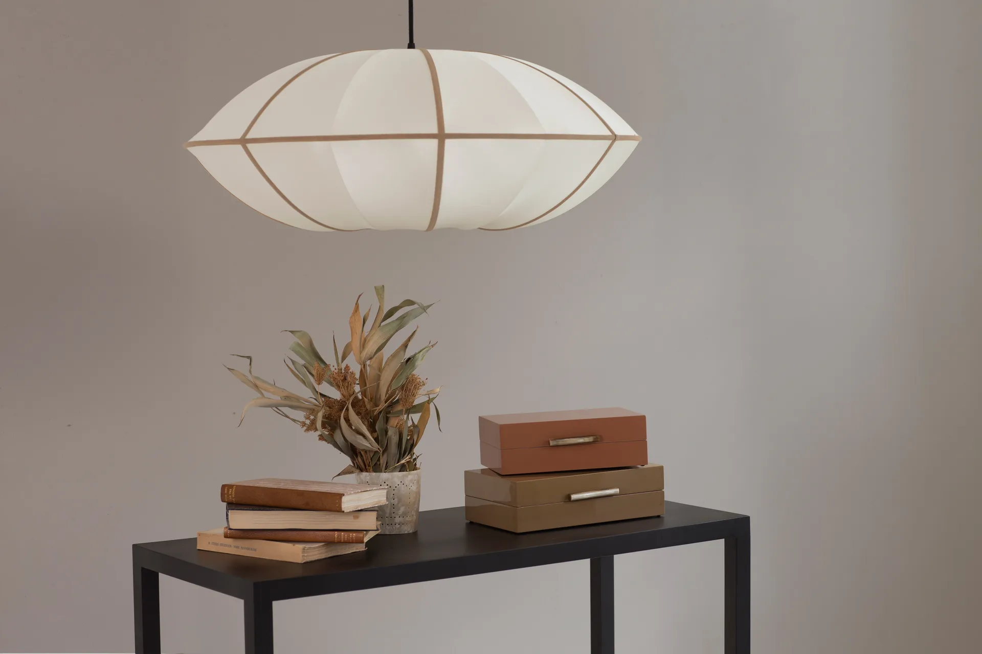 인도차이나 클래식 UFO 전등갓, Offwhite-amber Oi Soi Oi