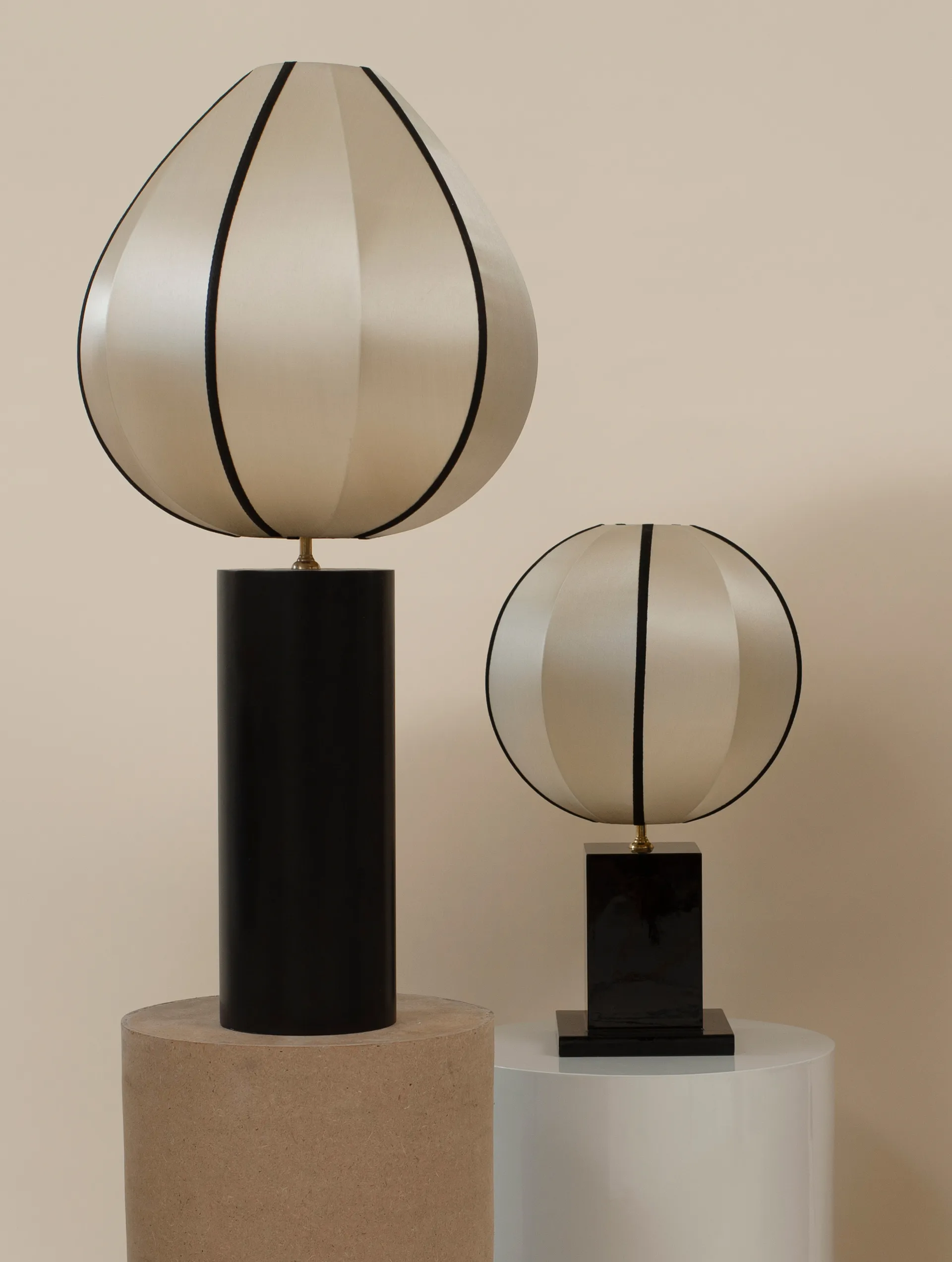 인도차이나 클래식 라운드 전등갓 XS, Kit-black Oi Soi Oi