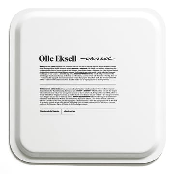Ögon 트레이 32x32 cm - Black - Olle Eksell | 올레엑셀
