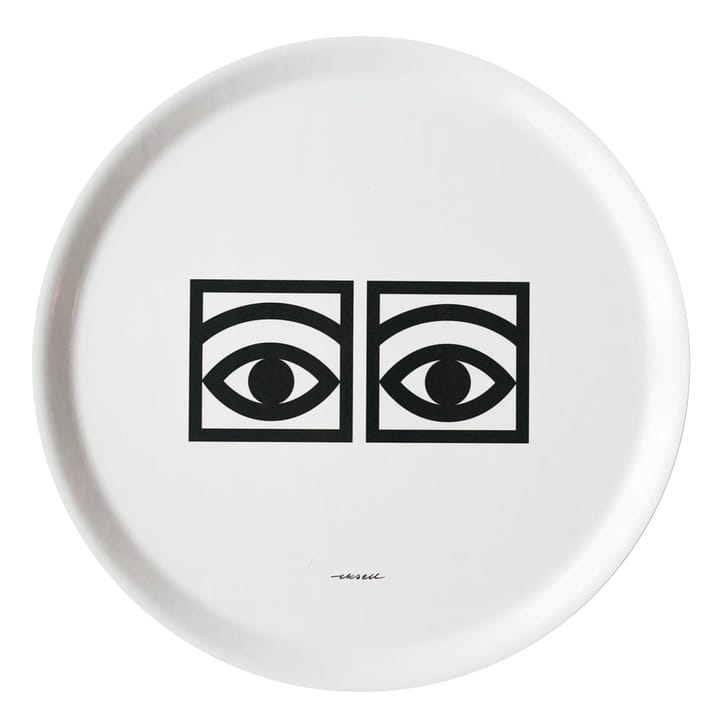 Ögon 트레이 Ø38 cm, white Olle Eksell | 올레엑셀