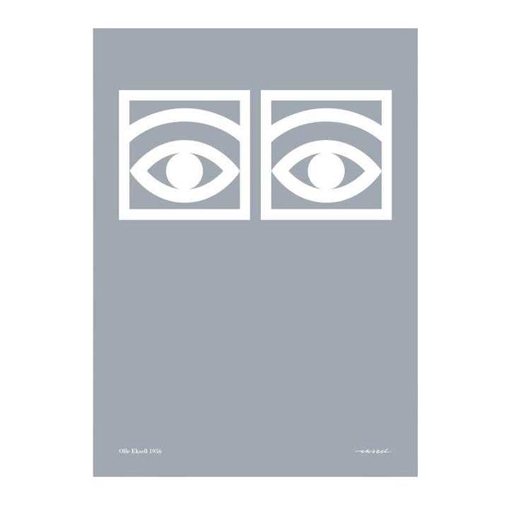 Ögon 그레이 포스터 - 50x70 cm - Olle Eksell | 올레엑셀