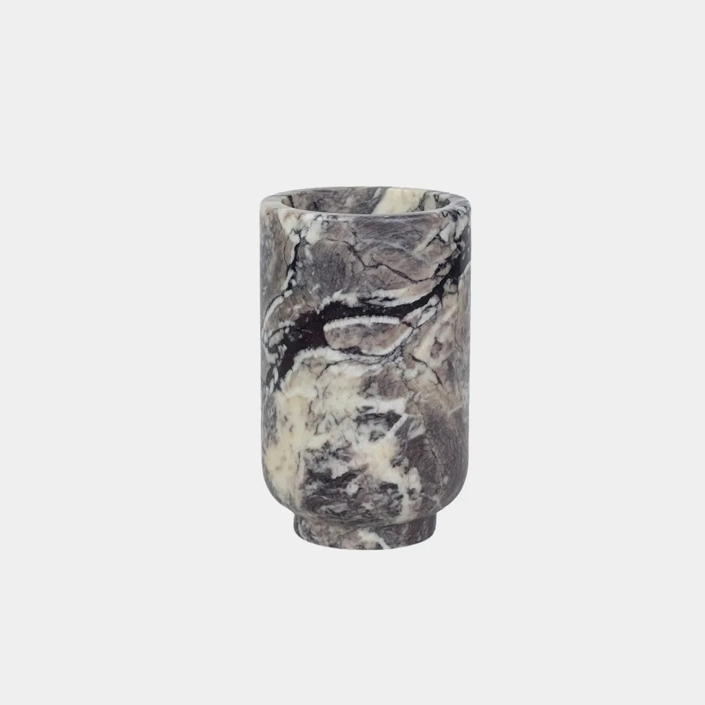 스티비 화병 Ø12.5x20.5 cm, Gray marble Olsson & Jensen | 올손 앤드 젠슨