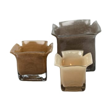 아틀라스 캔들 랜턴 15.5 cm - Taupe - Olsson & Jensen | 올손 앤드 젠슨