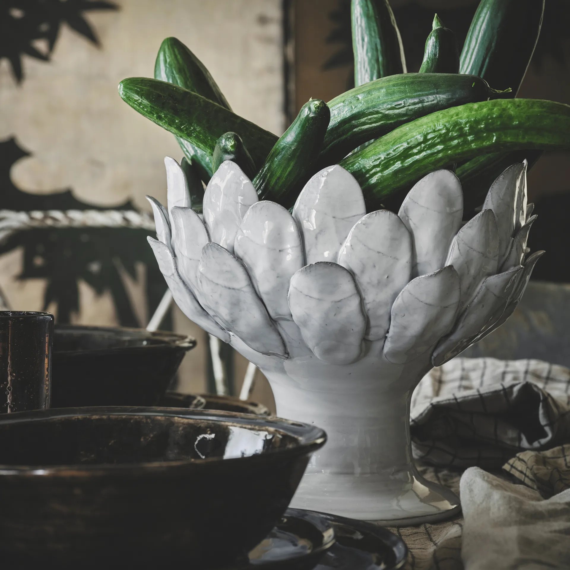 마릴 화분 스몰 Ø23.5 cm, white Olsson & Jensen | 올손 앤드 젠슨