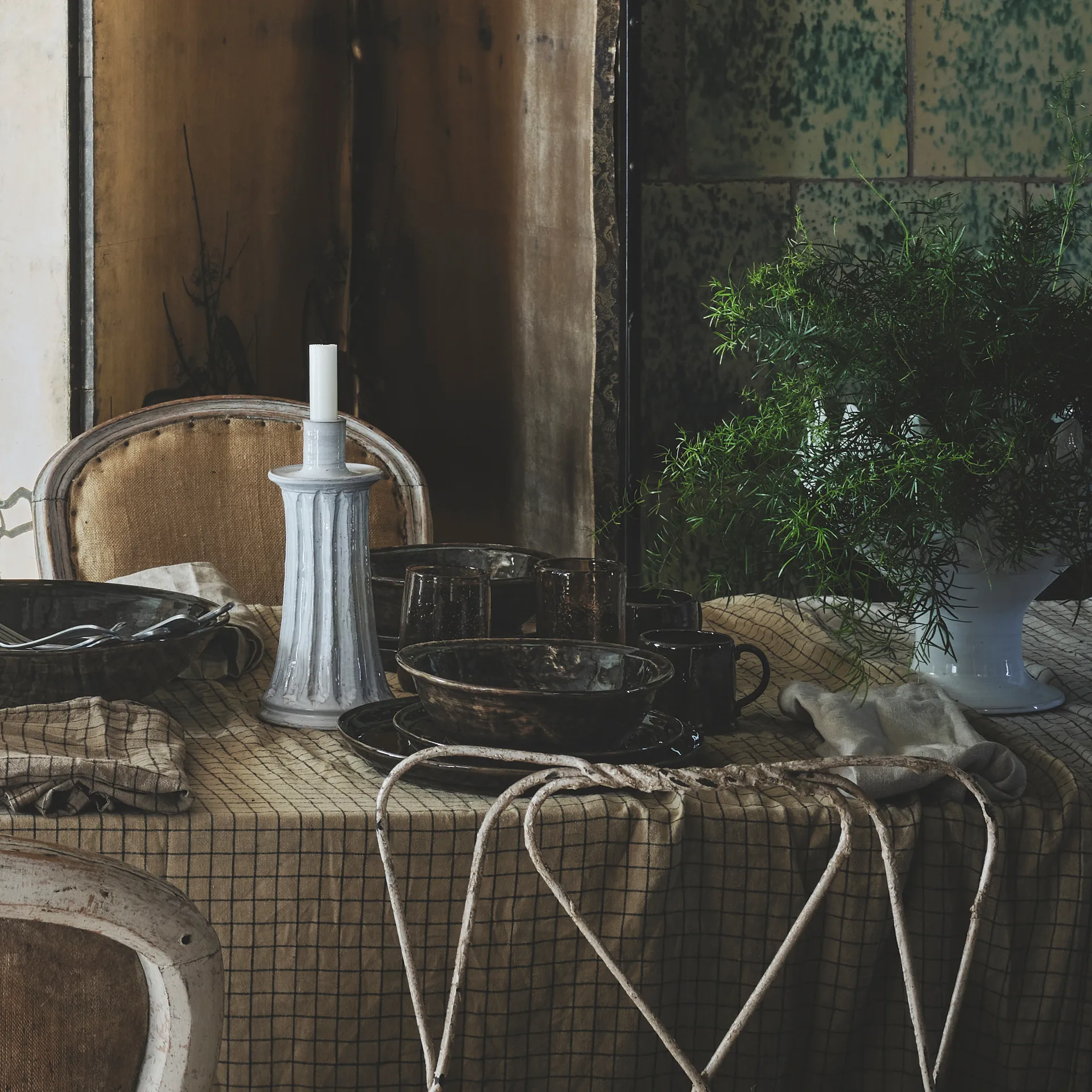 마릴 화분 라지 Ø27 cm, white Olsson & Jensen | 올손 앤드 젠슨