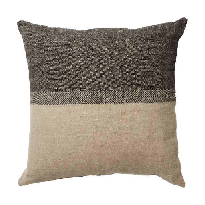 레비 쿠션 커버 60x60 cm - Black/natural - Olsson & Jensen | 올손 앤드 젠슨