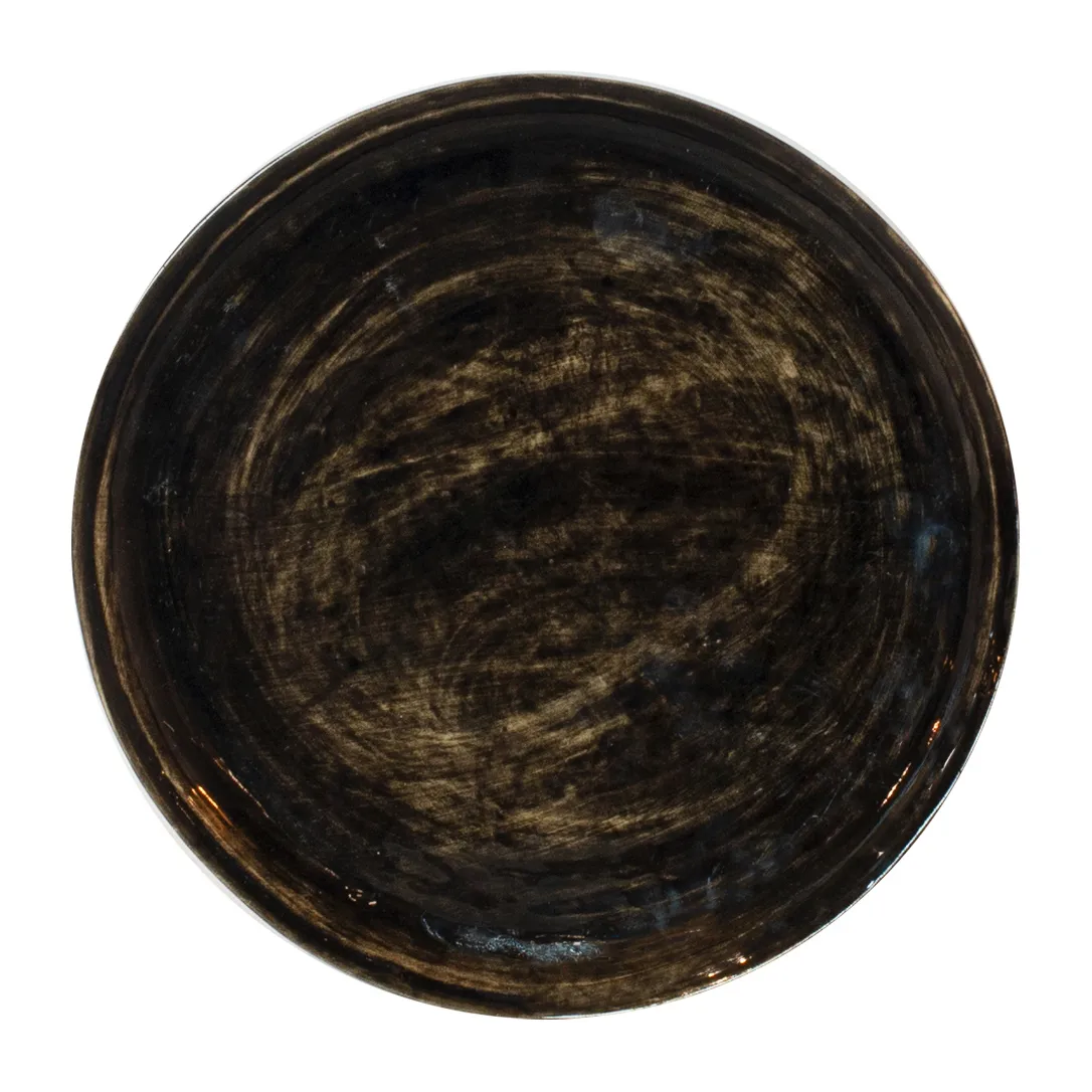 유키 디너 접시, brown-black Olsson & Jensen | 올손 앤드 젠슨