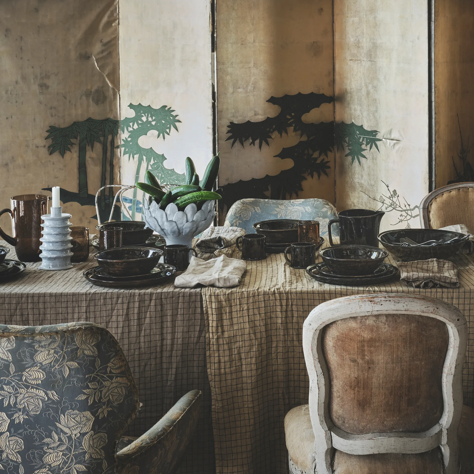 유키 머그, brown-black Olsson & Jensen | 올손 앤드 젠슨