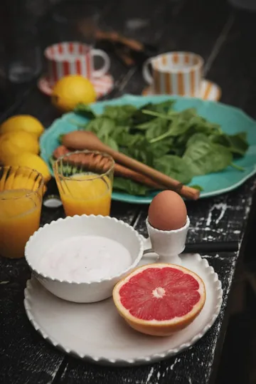 Edda 스몰 접시 22 cm - White - Olsson & Jensen | 올손 앤드 젠슨