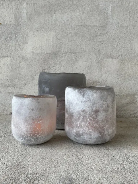 Halde 캔들홀더 10 cm, grey Olsson & Jensen | 올손 앤드 젠슨