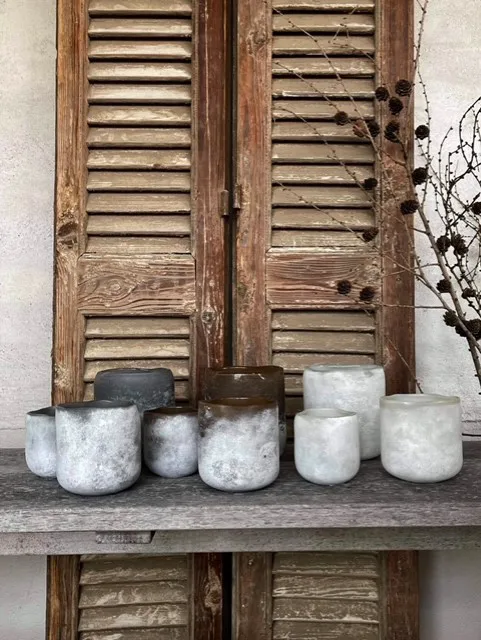 Halde 캔들홀더 10 cm, grey Olsson & Jensen | 올손 앤드 젠슨