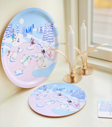 무민 트리벳 윈터 2022 Ø21 cm - Blue-white-pink - Opto Design | 옵토디자인