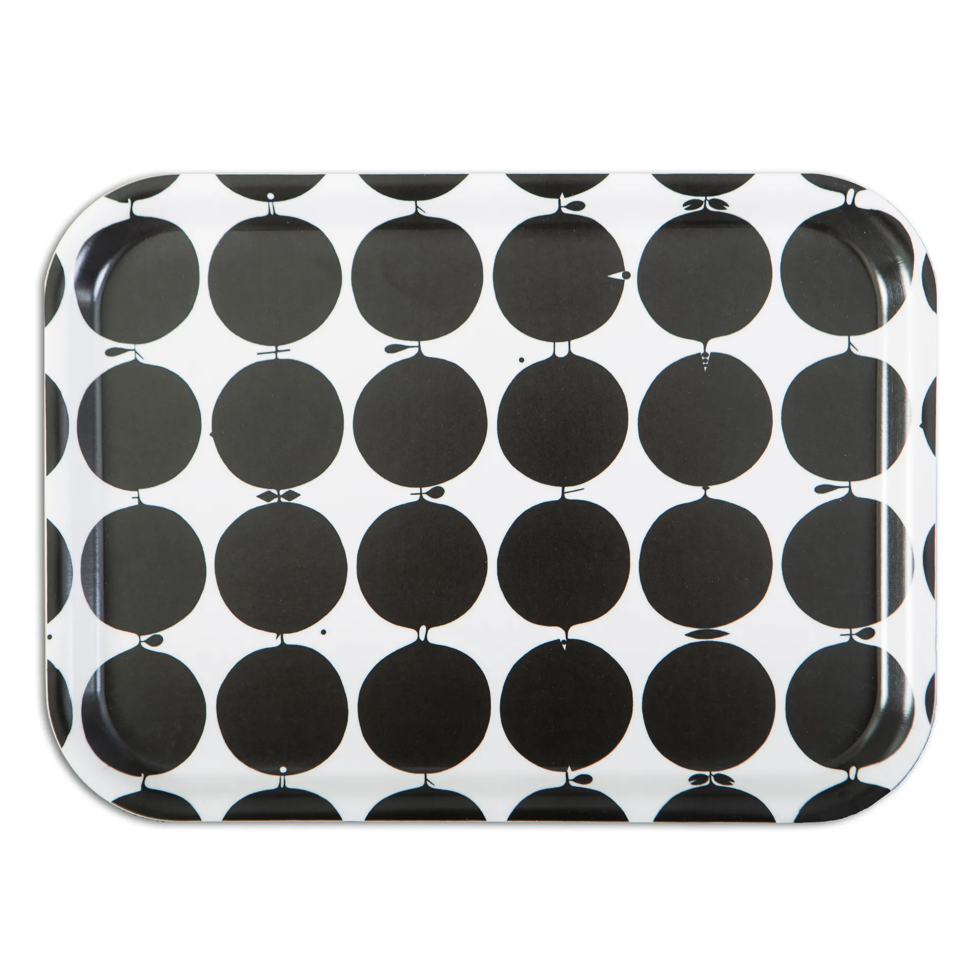 톨리호 트레이 27x20 cm, Black-white Opto Design | 옵토디자인