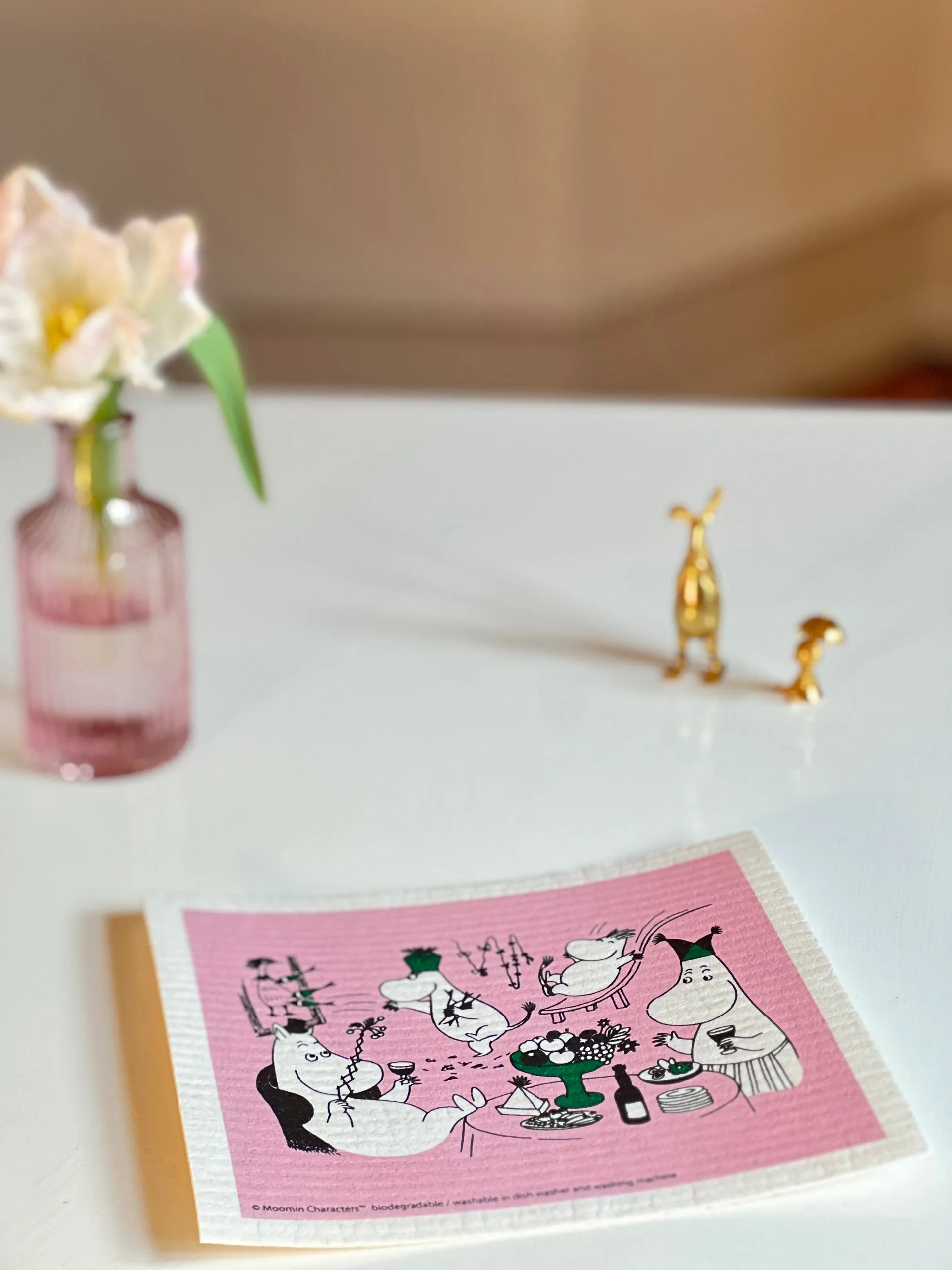 무민 80 디시클로스 17x20 cm, Pink Opto Design | 옵토디자인